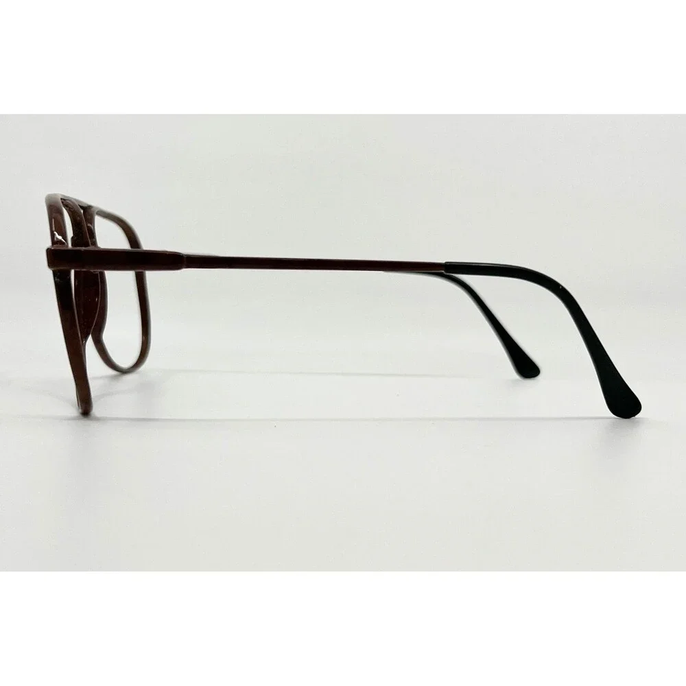 Zimco Carbon H Eyeglasses Mens Brown Aviator Frames 56-18-140